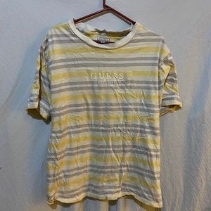 Striped guess t shirt